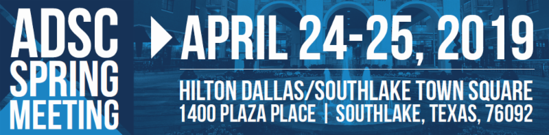 ADSC Spring Meeting 2019